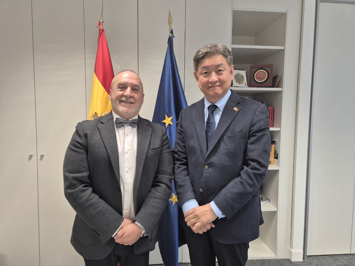 El Embajador Lim Soosuk mantuvo una reunión con el Secretario de Estado de Ciencia, Innovación y Universidades, Juan Cruz Cigudosa