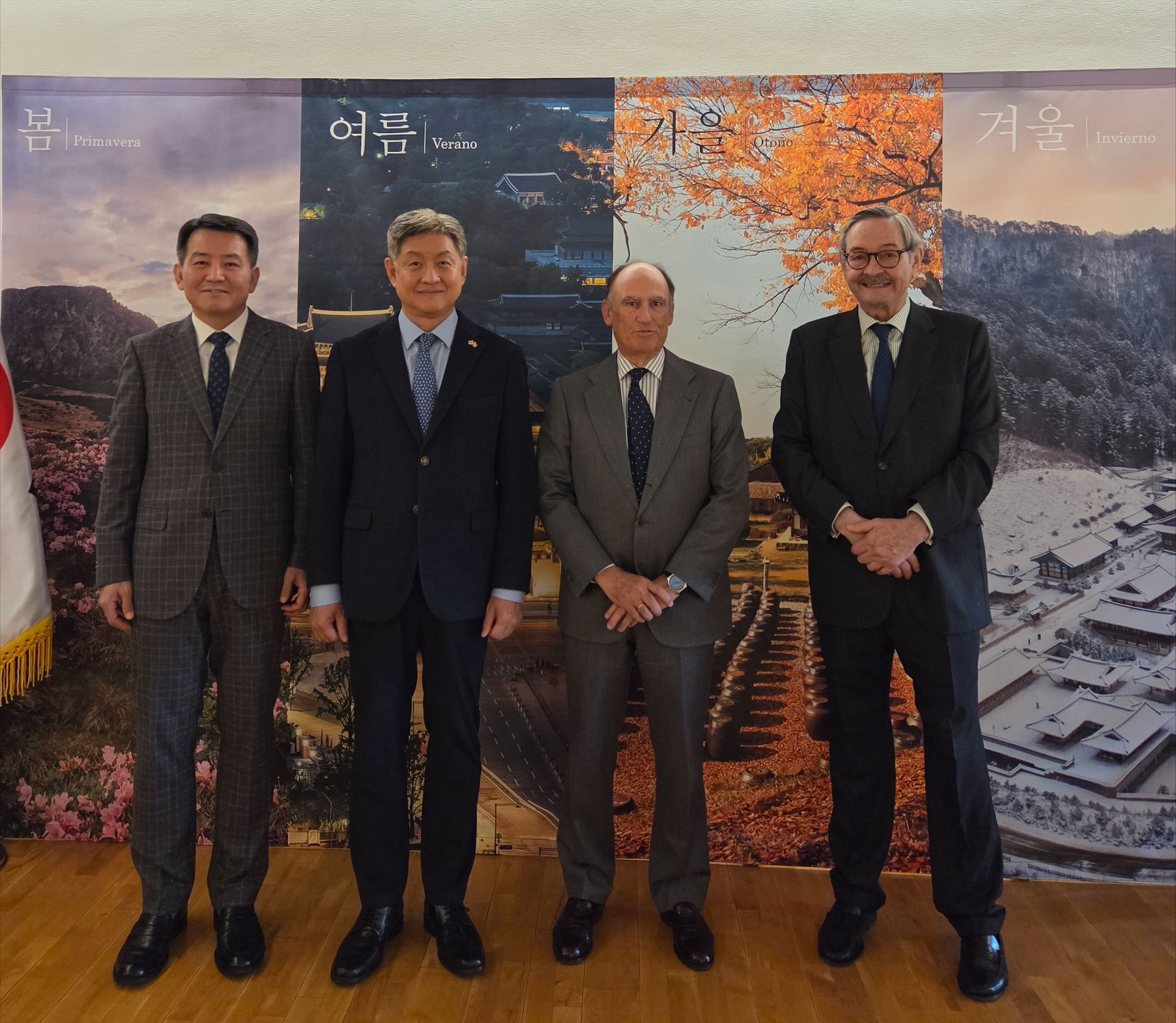 임수석 대사, Tecnicas Reunidas 후안 야도(Juan Lladó) 회장 초청 오찬